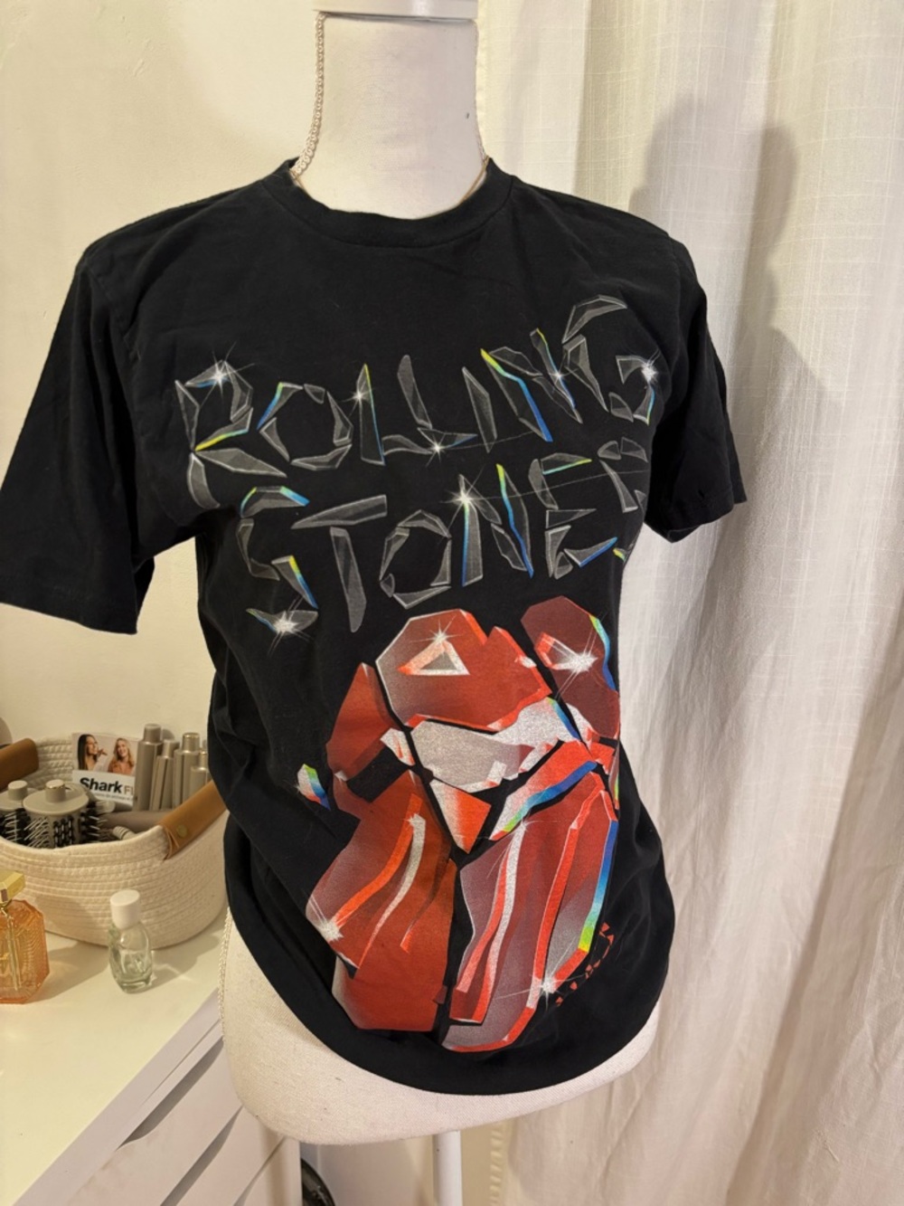 Rolling Stones Black Graphic Tee
